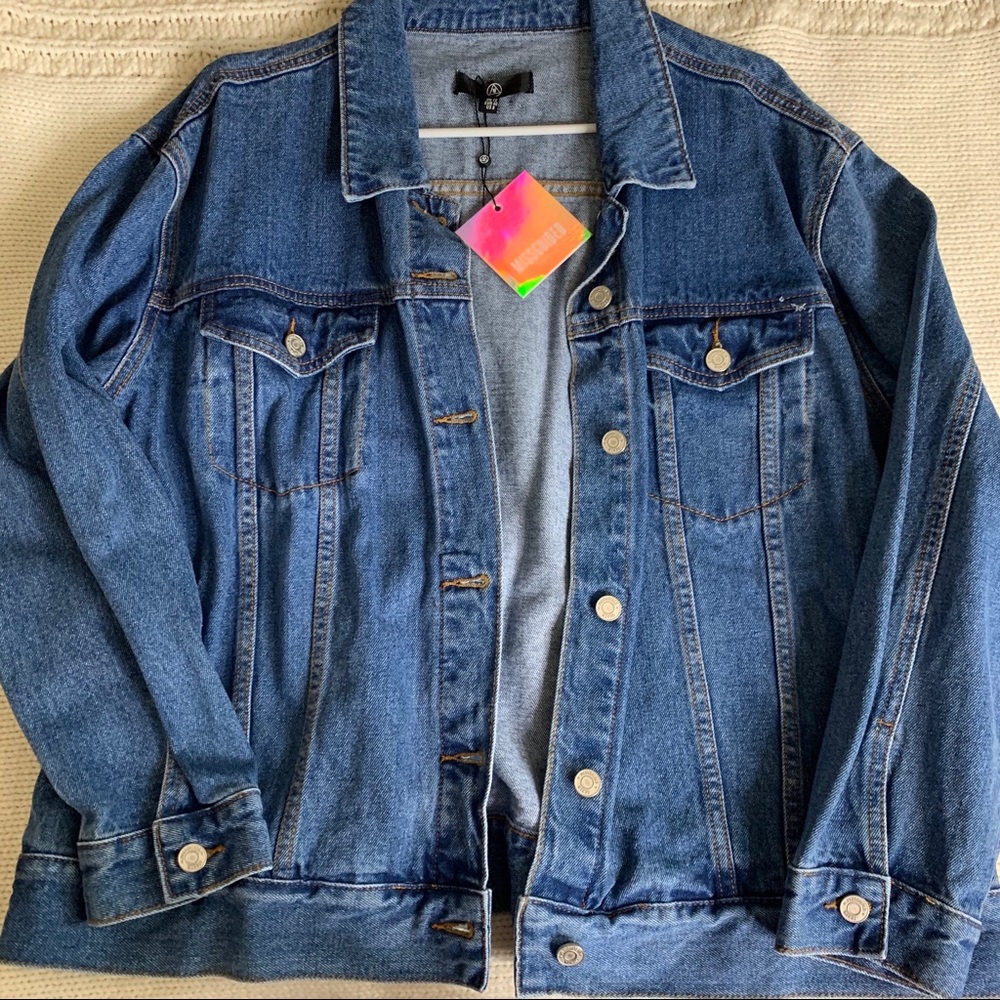 Misguided jean jacket new with tags